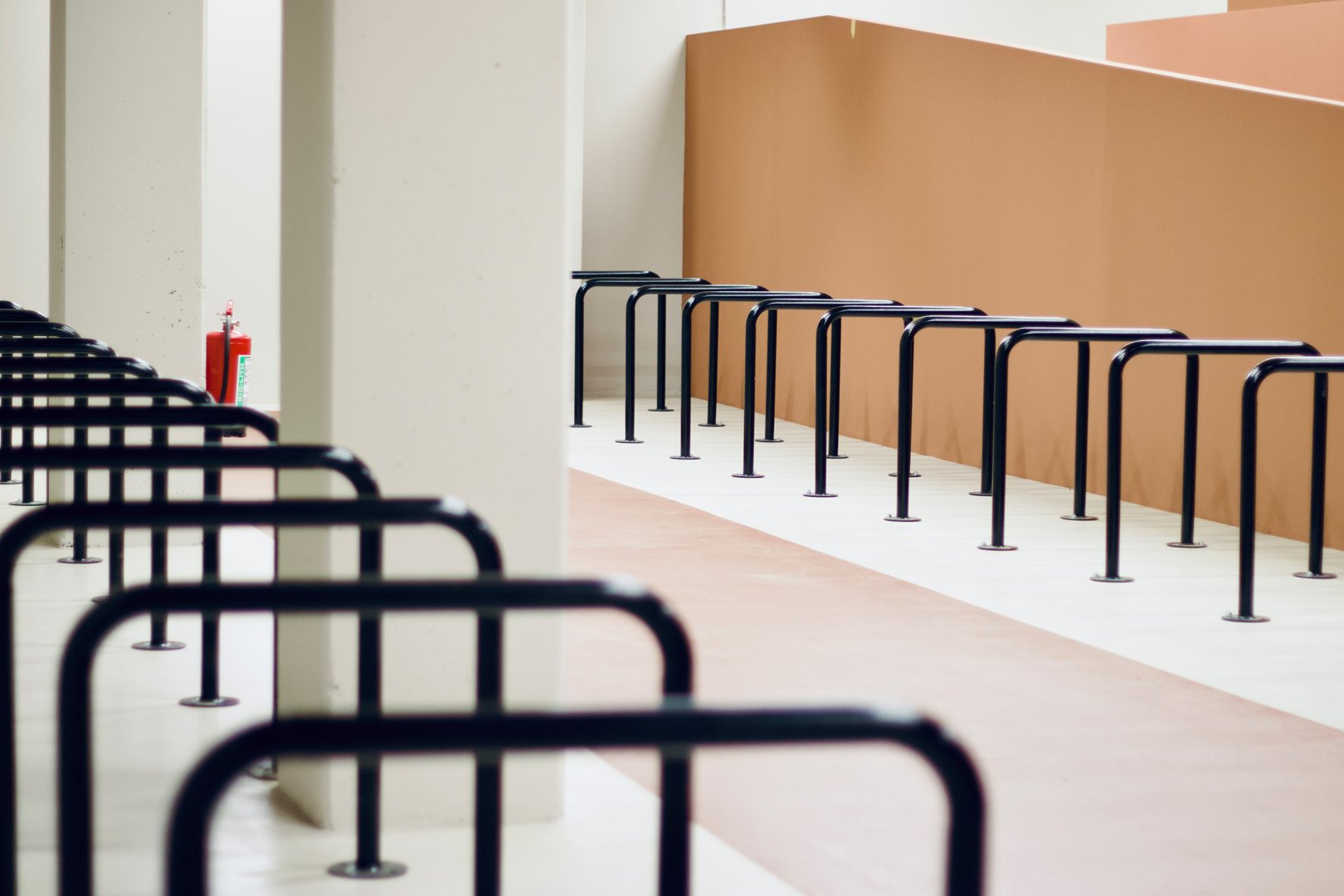 bicycle racks