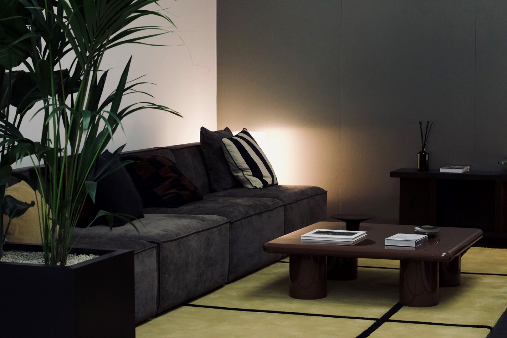 lobby in a building