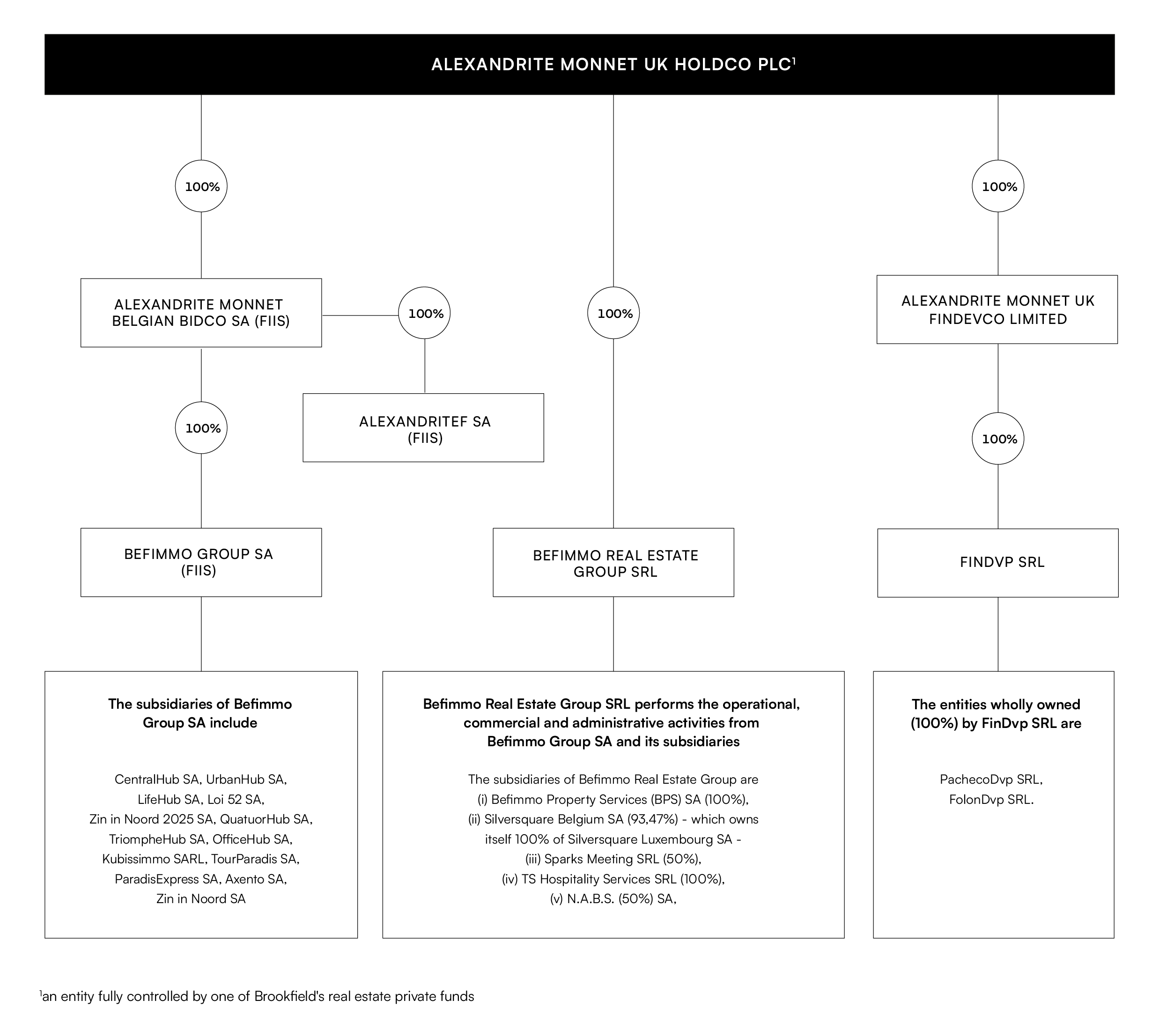 Group Structure - Befimmmo