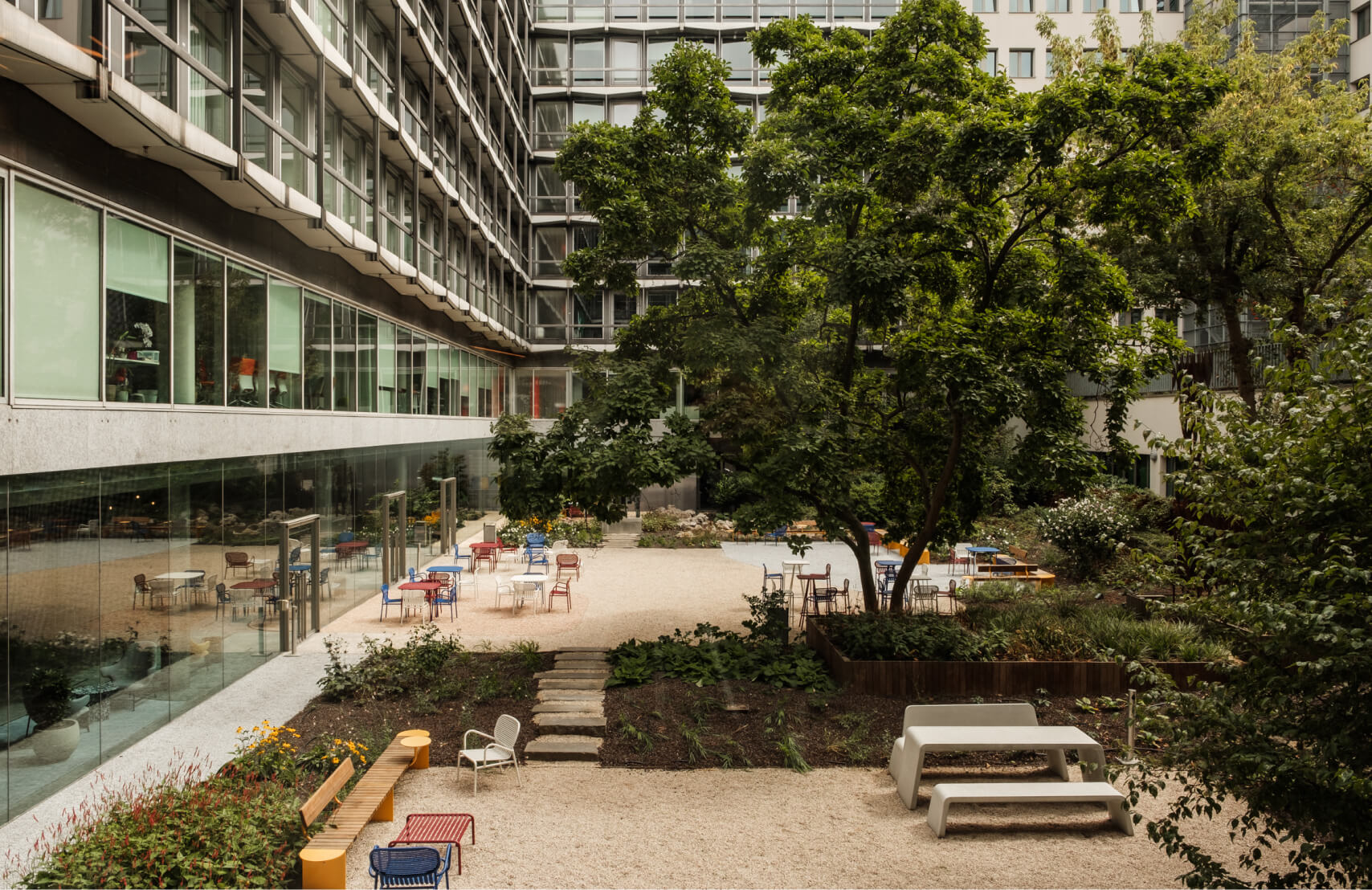 Garden area