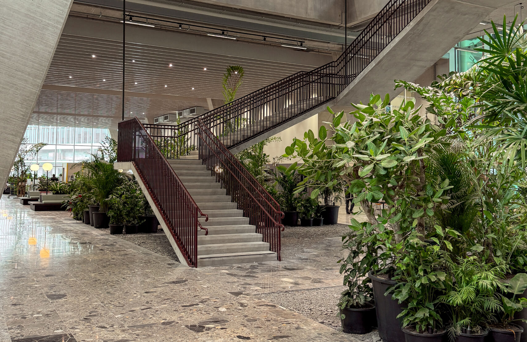 Indoor green spaces - ZIN Befimmo